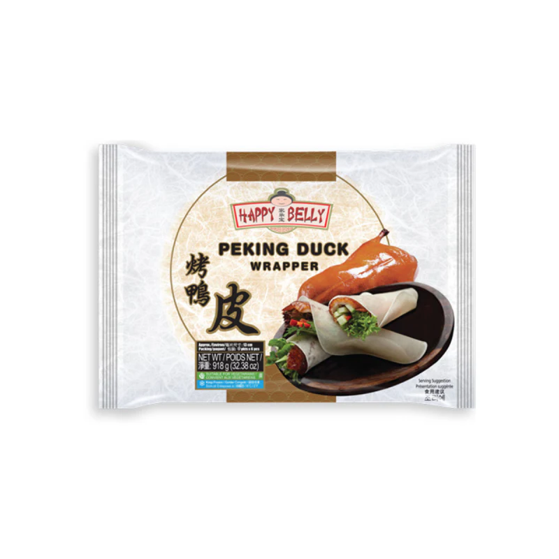 Pâte rouleaux peking duck 13cm